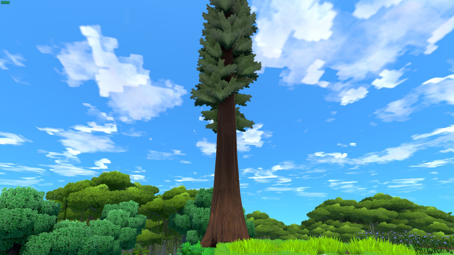 Deco Old Redwood Tree